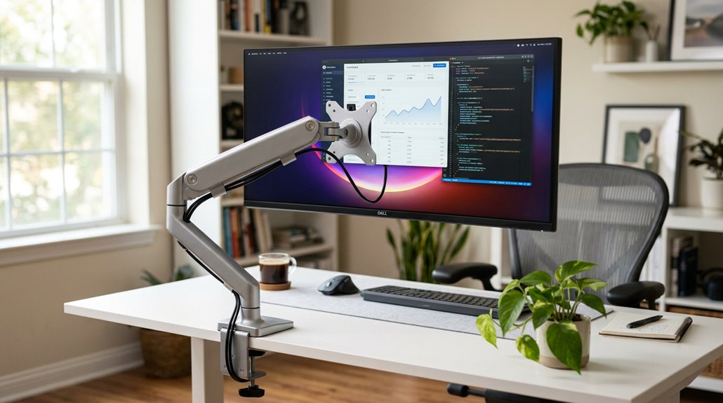 set monitor height correctly
