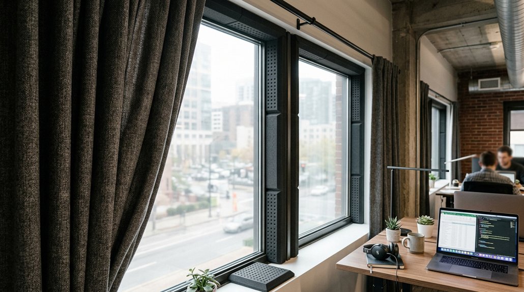 soundproofing office window methods