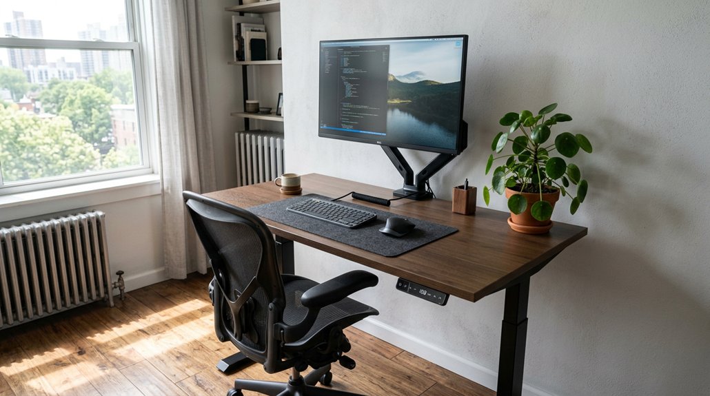 standing desks improve posture