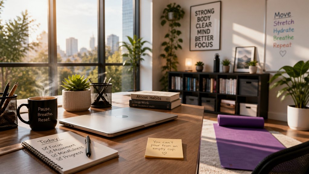 stretching combats office muscle stiffness
