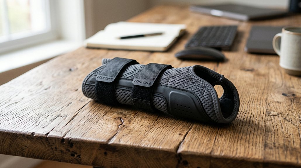 supports joint alignment comfortably