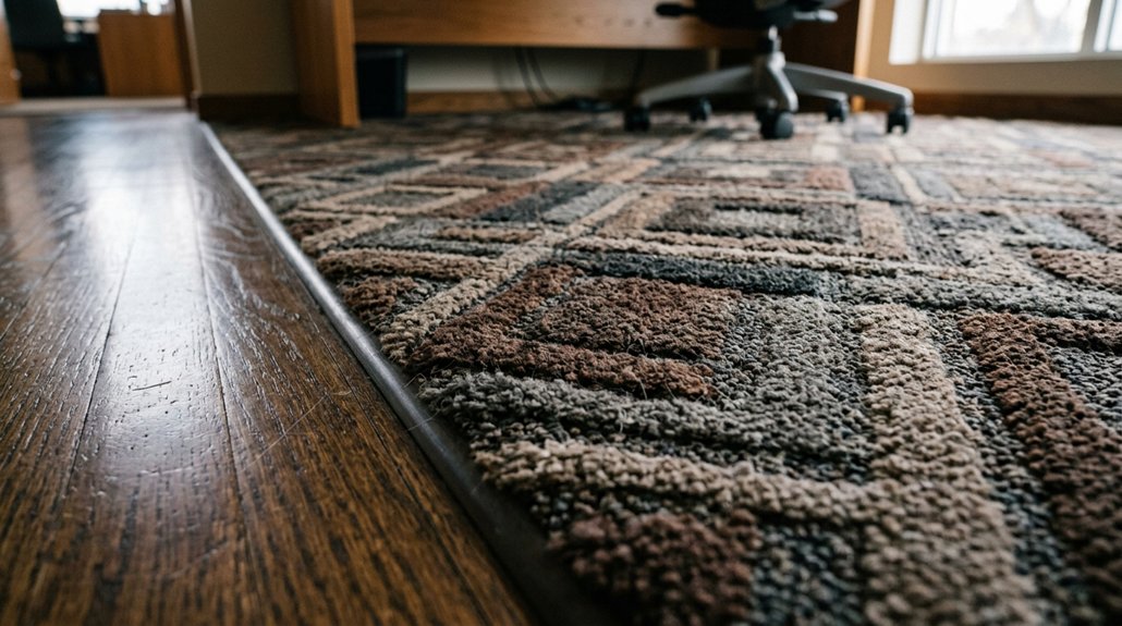 thick carpets enhance sound absorption