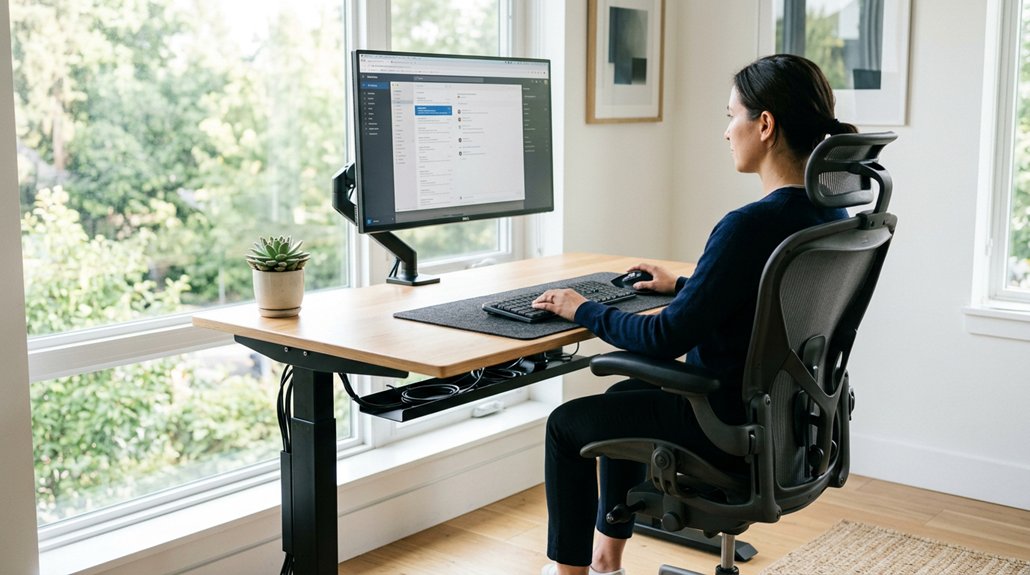 tips for desk posture