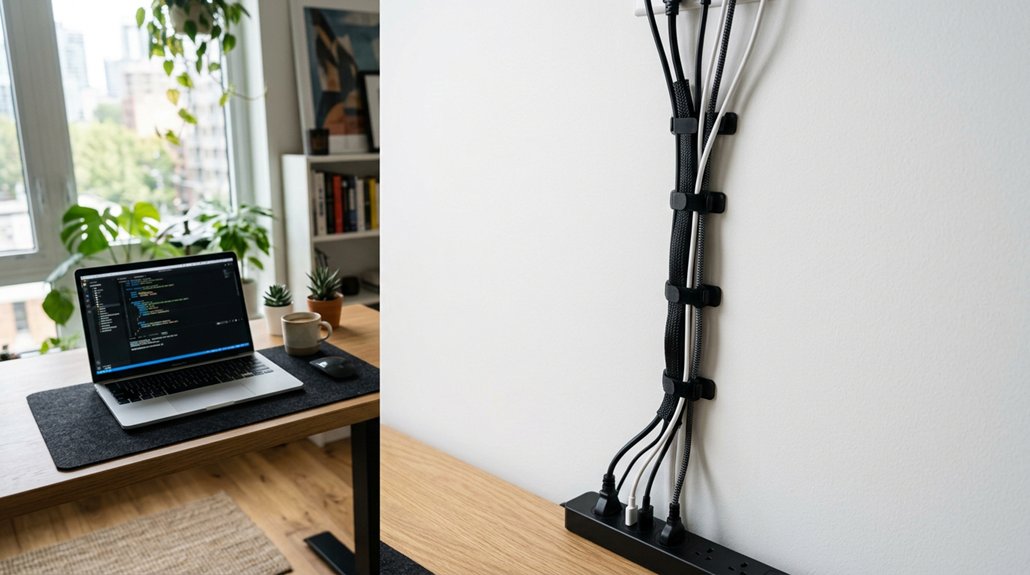 vertical cable organization safety