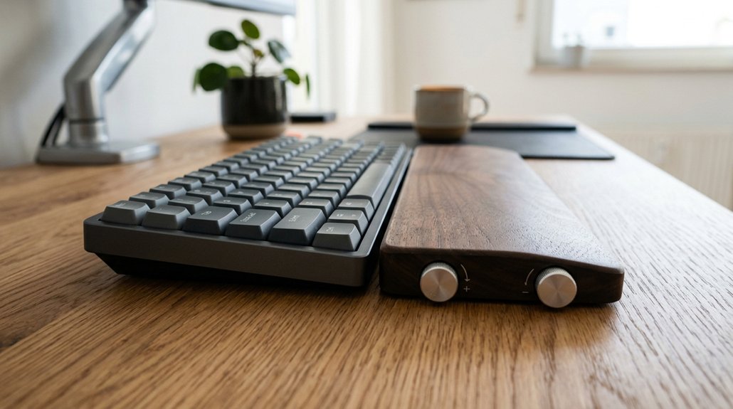 wrist rest proper alignment