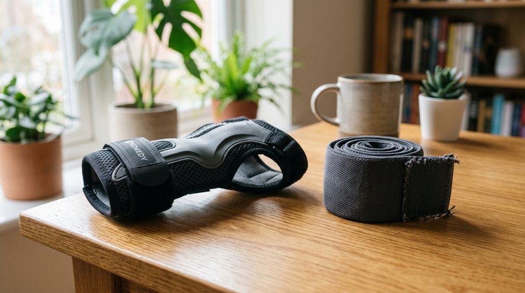wrist stabilization versus rest